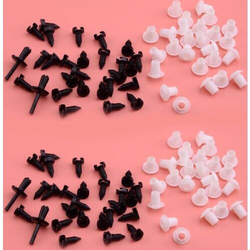 104Pcs/Set Car Door Card Trim Clips Fit for Land Rover Defender