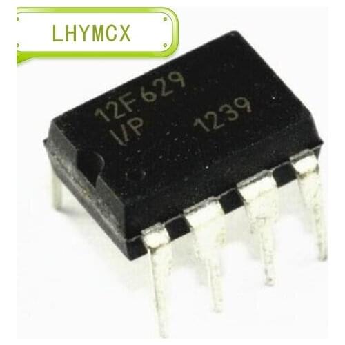 5PCS PIC12F629-I/P PIC12F629 12F629 DIP-8