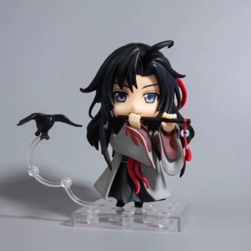 Anime Mo Dao Zu Shi Figure Toys Wei Wuxian Yi Ling Lao Zu Ver. PVC Action Figure Toys Mini Wei Wuxian Collection Model