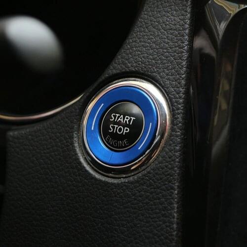 Carmilla Car Ignition Key Engine Switch Smart Key Ring Key Hole Sticker For Nissan X-trail T32 X trail Rogue Xtrail 2014-2017