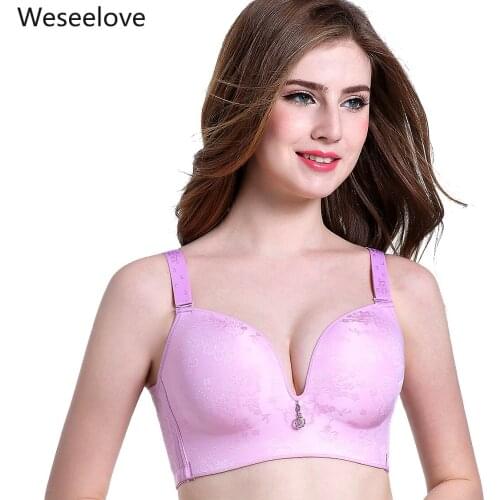 Push Up Bras Sexy Seamless Womens Underwear Soutien Gorge Wire Free Female Bralette Without Underwire Lingerie Brassiere E90-1