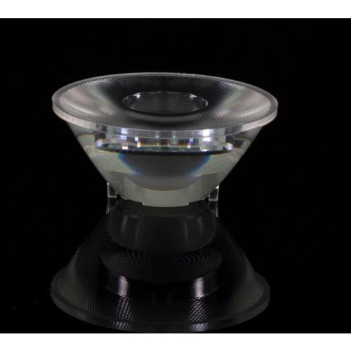 COB Optical LENS Diameter 69mm Height 30mm For Emiting Surface 12mm LED With 15°,24°,36° Available