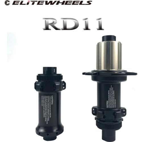 ELITEWHEELS Disc Brake RD11 Center Lock Enduro ABEC 5 Bearing Front 12x100mm Rear 12x142mm 20-24H For Road Disc Wheelset Cycling