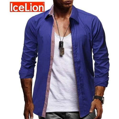 Мужские длинные рубашки IceLion China At AliExpress