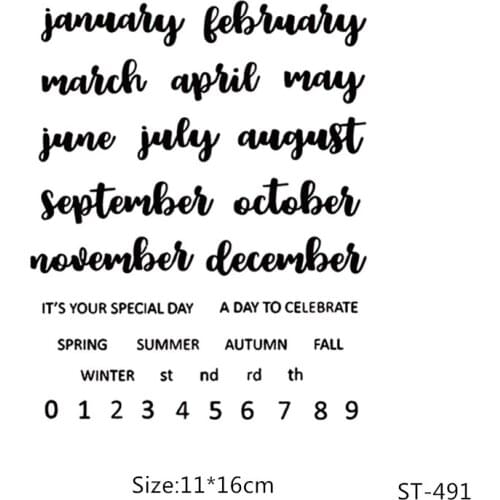 A beautiful day Clear Stamps/seal for DIY Scrapbooking/Card Making/Photo Album Decoration Supplies