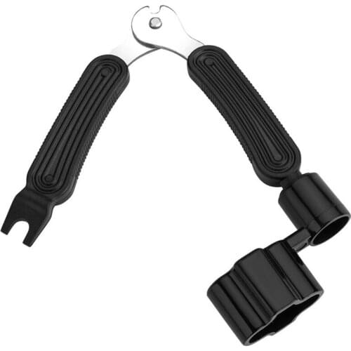 Multifunction 3 in 1 Guitar Peg String Winder + String Pin Puller + String Cutter Guitar Tool Set Guitar Accessories Tool