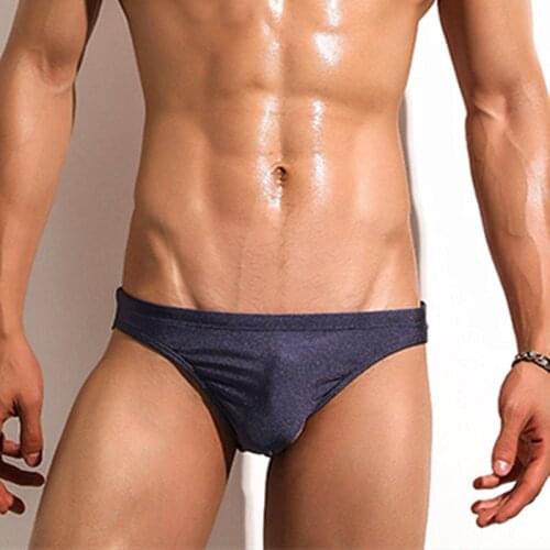 Mens Swim Briefs Bikini Swimwear Swimming Trunks For Sexy Man Swimsuit Bathing Suit Beach Shorts Gay Desmiit Zwembroek 2021 Slip