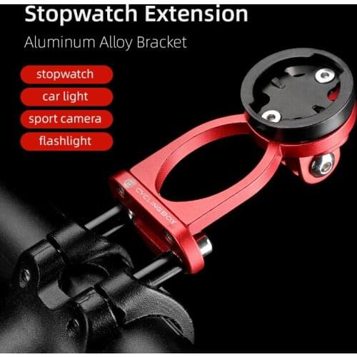 Mountain Bicycle Speedometer Stand Bike Computer Stand Bike Stem Mount Flashlight Holder Support For Garmin IGPS Bryton GoPro