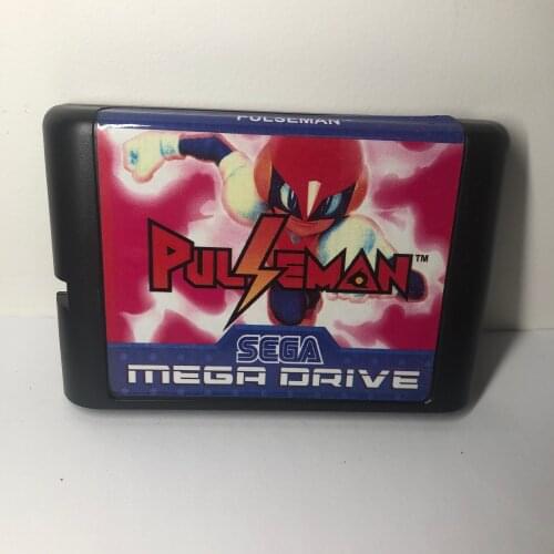 Pulseman For SEGA GENESIS Mega Drive 16 bit Game Cartridge For PAL and NTSC Drop shipping