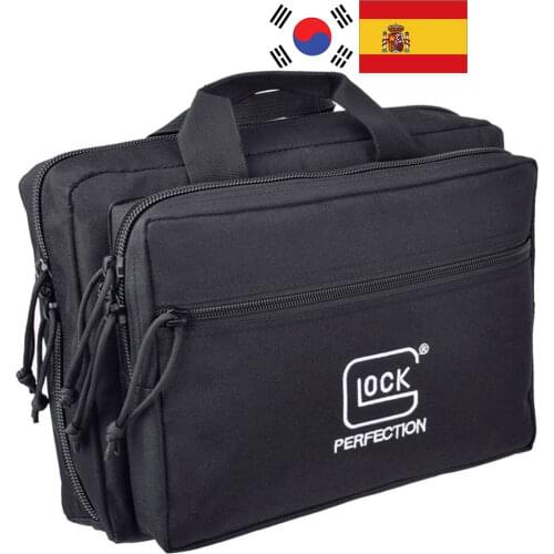 Tactical Dual Gun Bag Glock Hot Selling Portable Storage Tool Case for 1911 Taurus G2c