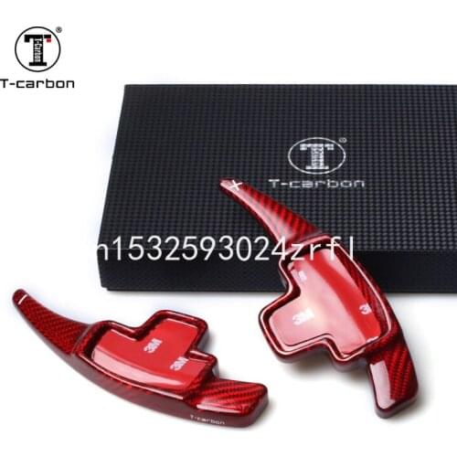 Carbon Fiber Steering Wheel Shift Paddle Extensions Add On Kit For Benz E GLC C A GLK GLA E260 C200