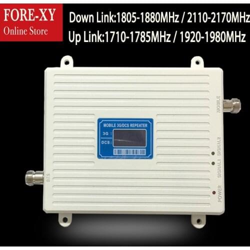 ZQTMAX 2G 3G 4G Signal Booster GSM 1800 Cell phone Repeater UMTS 2100mhz LTE Data Celluar Signal Amplifier Dual Band