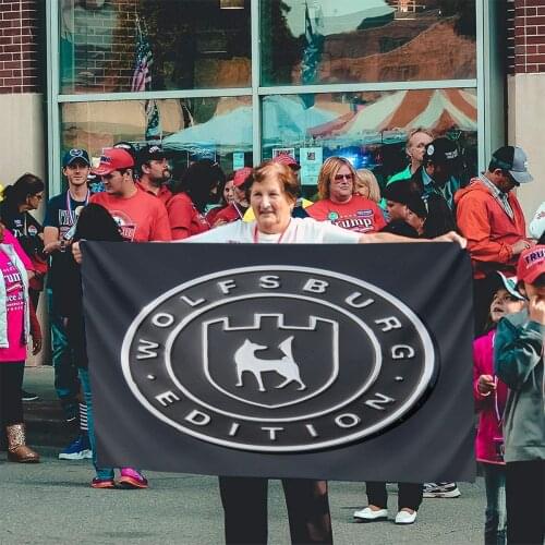 Wolfsburg 1 Flag Banner Home Outdoor Gift Party Rasta Russian Army Bisexual Flag