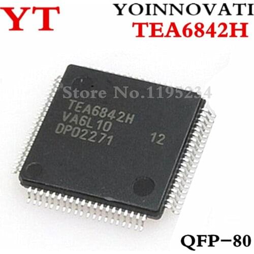 10pcs/lot TEA6842 TEA6842H QFP-80 IC Best quality