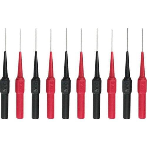 10Pcs Test Probe Measuring Device Multimeter Clamp Test Probe Test Lead Test Probes Multimeters Parts