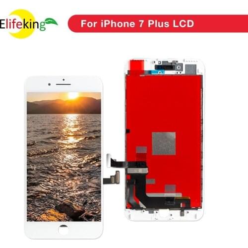 20PCS/Lot For iphone 7 Plus LCD Complete Display No Dead Pixel Alibaba Grade AAA Touch Screen Assembly Display Replacement