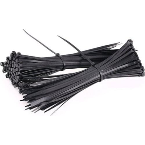 50pcs 3x80mm GB Environmentally friendly nylon cable ties Black high temperature tie
