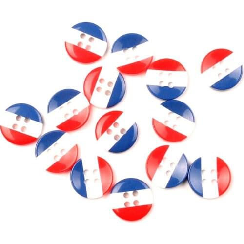 50Pcs Colorful Stripe Round Resin Sewing Buttons Scrapbook Knopf Bouton DIY buttons Home Decoration Accessories
