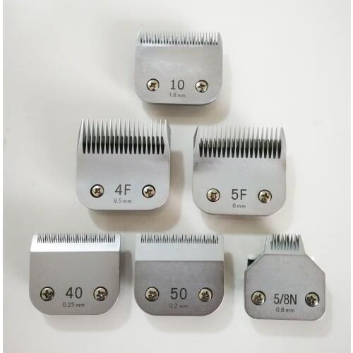 Free shipping all sizes A5 blade for hair clipper made in taiwan steel or ceramic