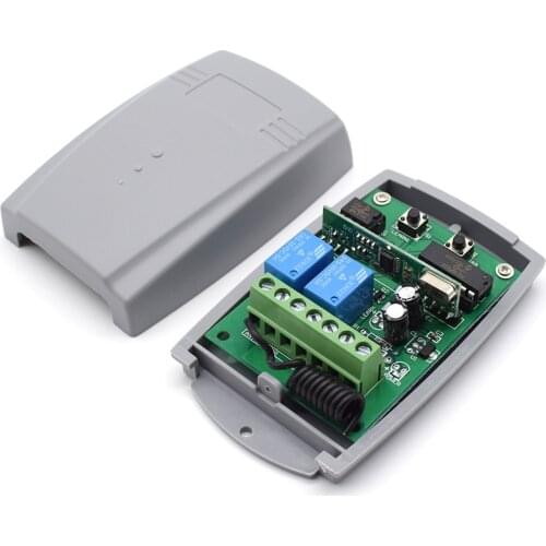 DoorHan DEA ATA PUJOL NOVA BENINCA Remote Transmitter 2CH Receiver For 433.92 MHz fixed & rolling code Garage Door Opener