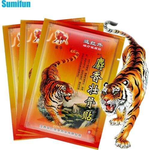 40Pcs 100% Tiger Balm Pain Relief Patch Rheumatism Lumbar Knee Arthritis Joints Aches Relieve Herbal Medical Plaster Health Care