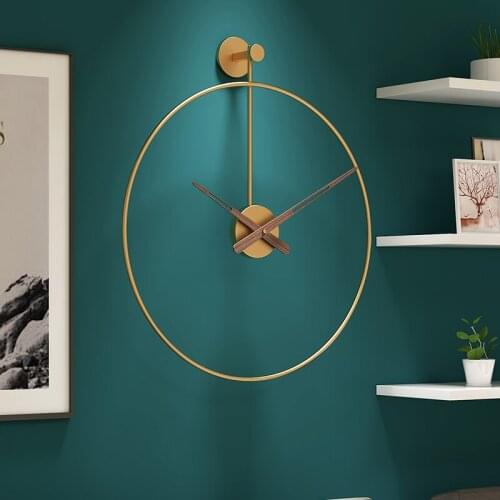 Home Living Room Decoration Luxury Large Wall Clock Iron Modern Design Bedroom Office Kitchen Wall Decorative Clocks Watch Gift