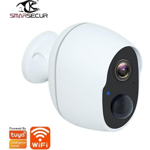 Tuya Smart life WiFi IP Low Power Battery Camera 1080P Home Security Indoor/Outdoor Camera Two Way Audio