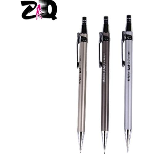 New High quality Professional all metal mechanical pencil 0.5mm / 0.7mm for Gift School Office Supplies 203