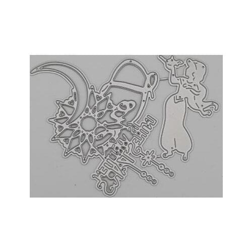 Cute angel Metal Cutting Dies Frame for DIY Scrapbooking Card Album Embossing Crafts Die Cut New