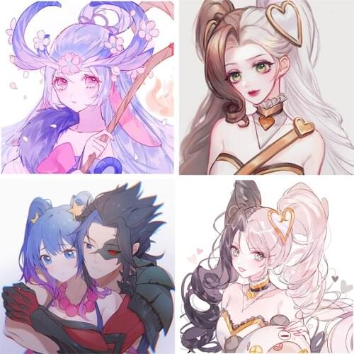 Game Cartoon Character Diamond Painting Handmade DIY 5D Pictures Painting By Numbers Paints Diamond Drawing Give A Friend Gift