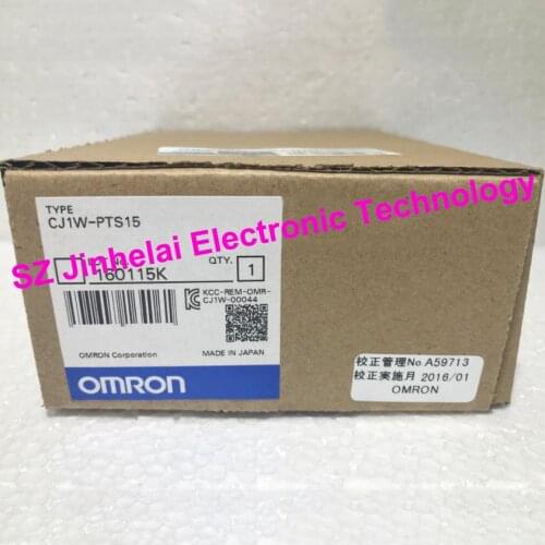 New and original CJ1W-PTS15 OMRON TEMPERATURE SENSOR UNIT