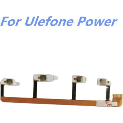 New Original Ulefone Power On Off Button+Volume Key Flex Cable FPC for Ulefone Power MTK6753 Octa Core 5.5 inch FHD 1920x1080