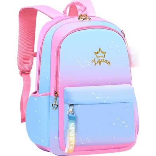 Children School Bags for Girls Kids Satchel Primary princess Backpack school bag Orthopedic school backpacks Mochila Infantil