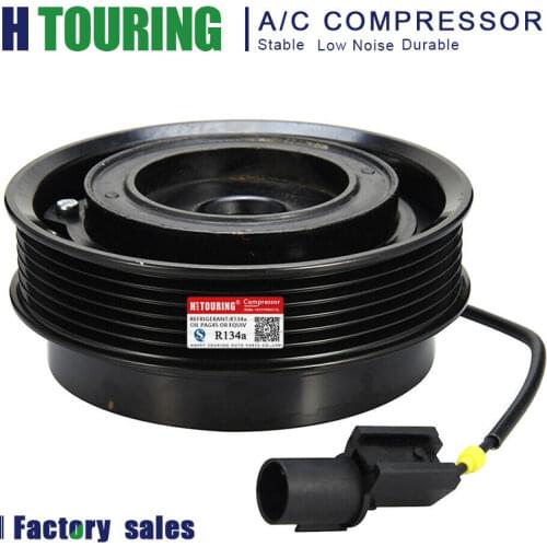 6SBU16C DV16 CO 11223C AC Air Compressor Clutch For Kia Rondo 05-09 97701-1D200 97701-1D400 977011D200 978532F000 97701-1D200AS