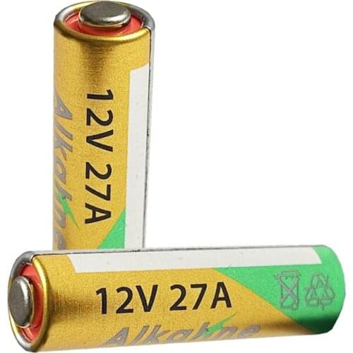 2Pcs 12V 27A Alkaline Battery G27A MN27 MS27 GP27A A27 L828 V27GA ALK27A A27BP K27A VR27 R27A For Doorbell alarm remote control