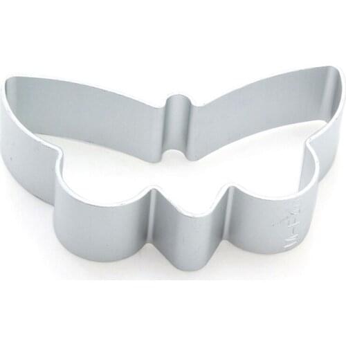 Butterfly Stereoscopic Cookie Cutter Aluminum Alloy Biscuit Kitchen Baking Cake Fruit Knife Embossing Printing Tools