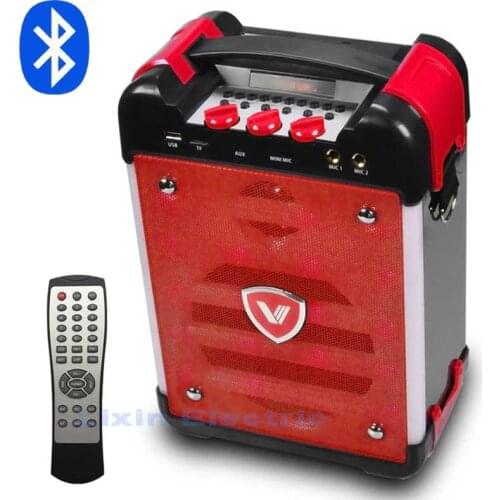 30W High Power HiFi Portable Bluetooth Speaker Subwoofer Supports USB Disks And TF Card And Microphone Has FM Radio LED Lantern