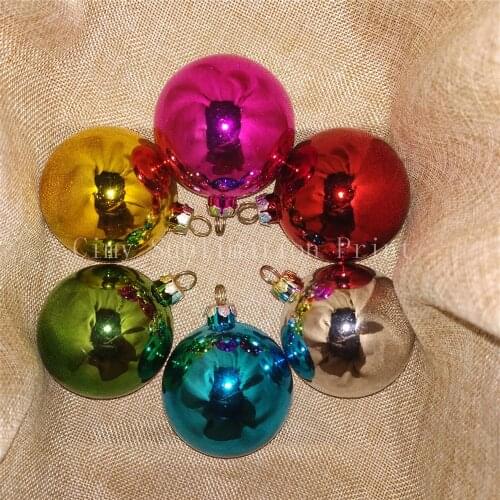 Free Shipping 12pcs/Lot Blank Sublimation Christmas Ball Decoration for Sublimation INk Transfer Printing Heat Press DIY Gifts