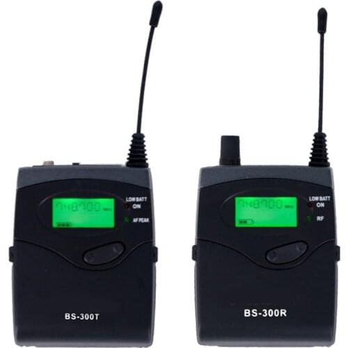 UHF 740.1-771MHz wireless headset microphone audio guide system professional camera interview external recording lavalier pocket