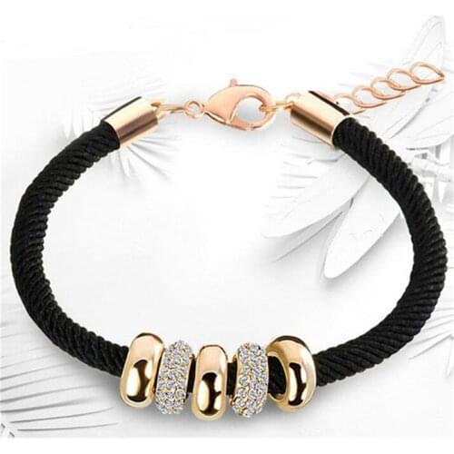 Bohemian Bead Bracelets Charms Beads Chain Fashion Ladies Slim Wrap Bracelet Female For Women Jewelry Gift