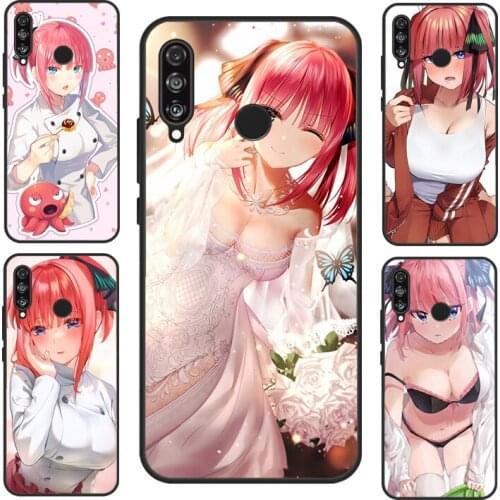 Nakano nino go-toubun no hanayome For Huawei P40 Lite P20 P30 Pro Mate 20 Lite Nova 5T P Smart 2019 Case For Honor 8X 9X 10i