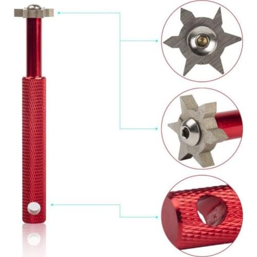 New Golf Rod Slotting Sharpening Tool Golf Club Sharpening Head Strong Wedge Alloy Wedge Golf Accessories