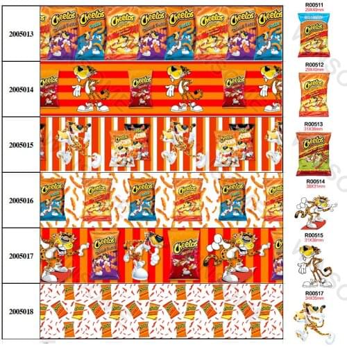 New 10Yards delicious food pattern Printed Grosgrain/Satin Ribbon,Planar Resins 30 pcs