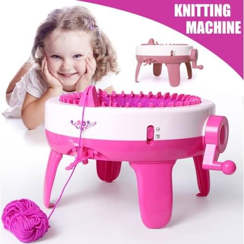 40 needles handmade wool knitting machine cylinder wool loom hand-knitted scarf sweater hat socks adult children lazy artifact