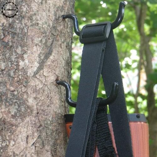 Multi-function Hook for Gun & Bow Hanger,Bow & Gear Holders for Treestands/Blinds