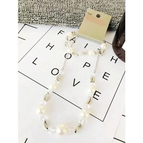 Simple Pearl Popular Fashion Mainstream Goddess Temperament Clavicle Chain Beautiful, Elegant And Creative Womens Necklace