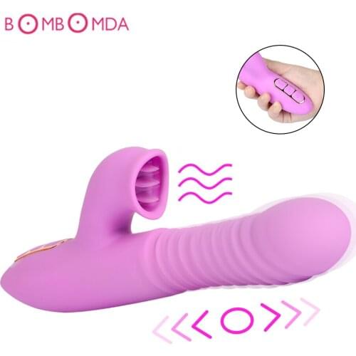 Stimulation Vaginal Massage Tongue licking Vibrator Erotic Adult Sex Toys For Women Sex Shop dildo Vibrators For Women Clitoris