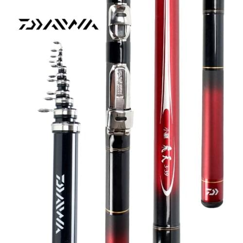 Daiwa LIBERTY CLUB Fishing Rod FUJI Rings Reel Seat Carbon Fiber Body Rock Fishing Rod Tackle 2# 3# 3.0m 3.3m 3.6m 3.9m