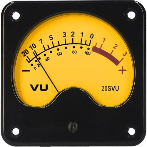 VU Meter Panel VU Meters Warm Back Light Analog DB Sound Level Indicator DB Meter Power Amplifier Recording Audio Level Amp