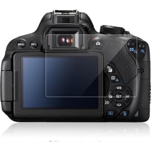 Tempered Glass Screen Protector Film for Canon EOS 650D 70D 700D 750D 760D 77D 9000D 8000D 80D 800D Kiss X9i X8i X7i X6i Camera